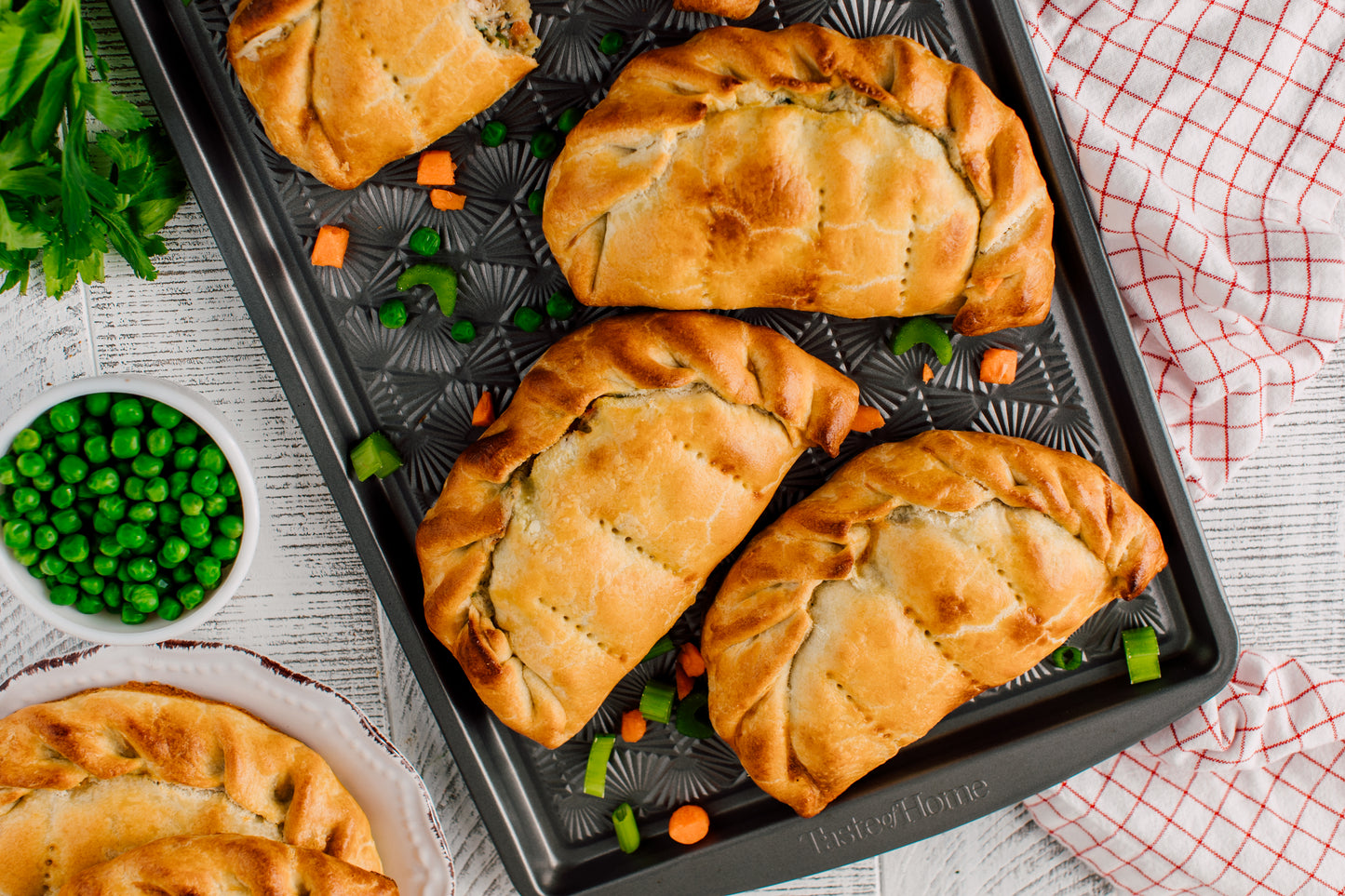 Chicken Pot Pie Pasty