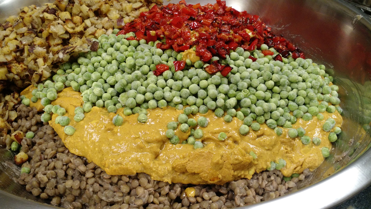Vegan Lentil Curry Pasty