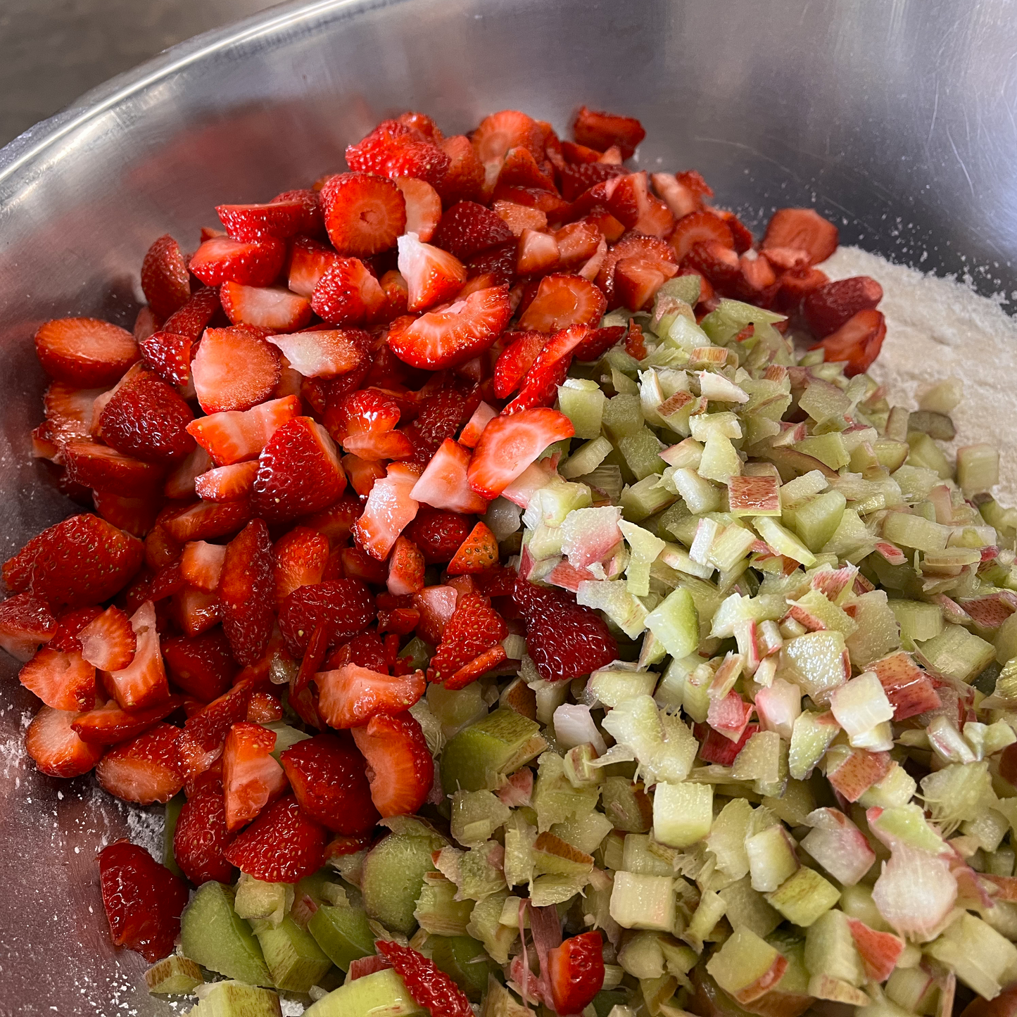 Strawberry Rhubarb Turnover