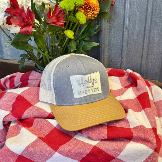 Trucker Hat Gray/Cream/Amber