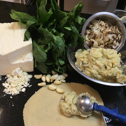 Spinach Feta Pasty