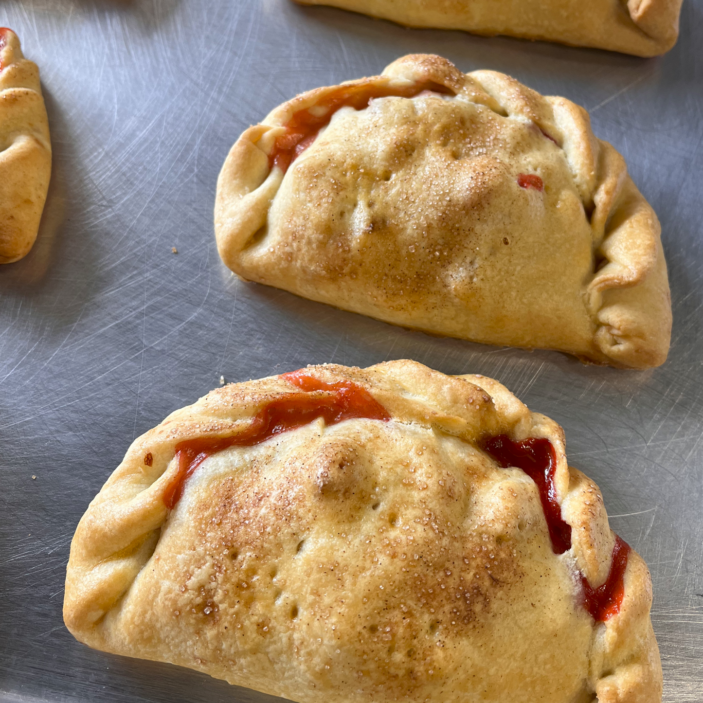 Strawberry Rhubarb Turnover